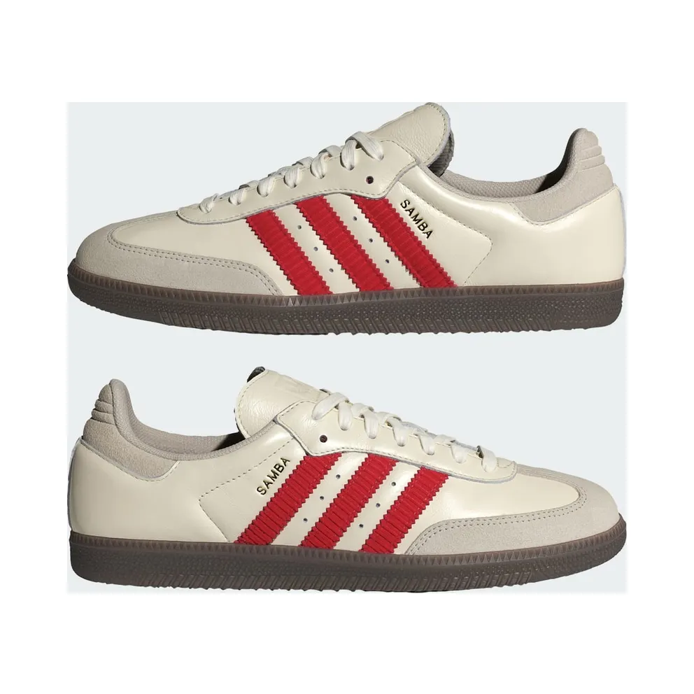 Adidas Samba OG “Off White Better Scarlet” (IH6815)