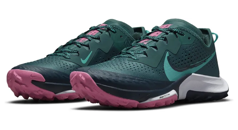 Nike Air Zoom Terra Kiger 7 Trailrunningschoen voor dames Groen (CW6066-301)