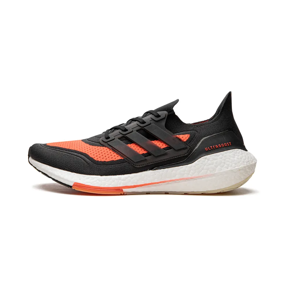 adidas ULTRABOOST 21 Carbon / Core Black / Solar Red (FZ2559)