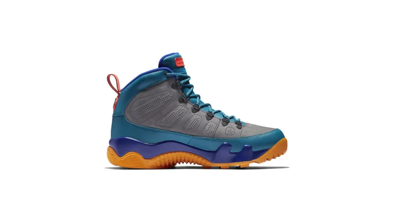 Jordan 9 Retro Boot Green Abyss Green Abyss/Dark Grey-Concord-Bright Crimson (AR4491-300)