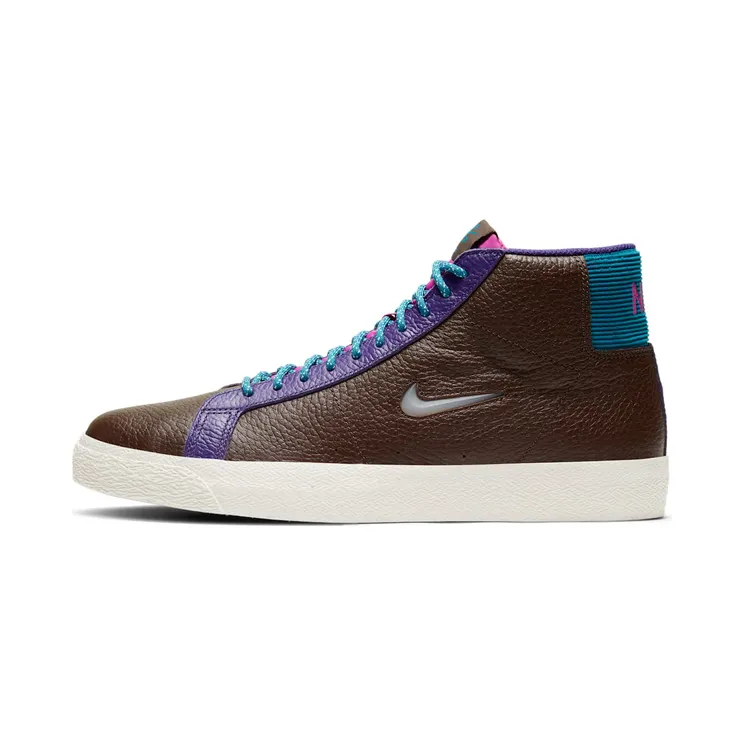 Nike SB Zoom Blazer Mid “Baroque Brown / Green Abyss / White” (CU5283-201)