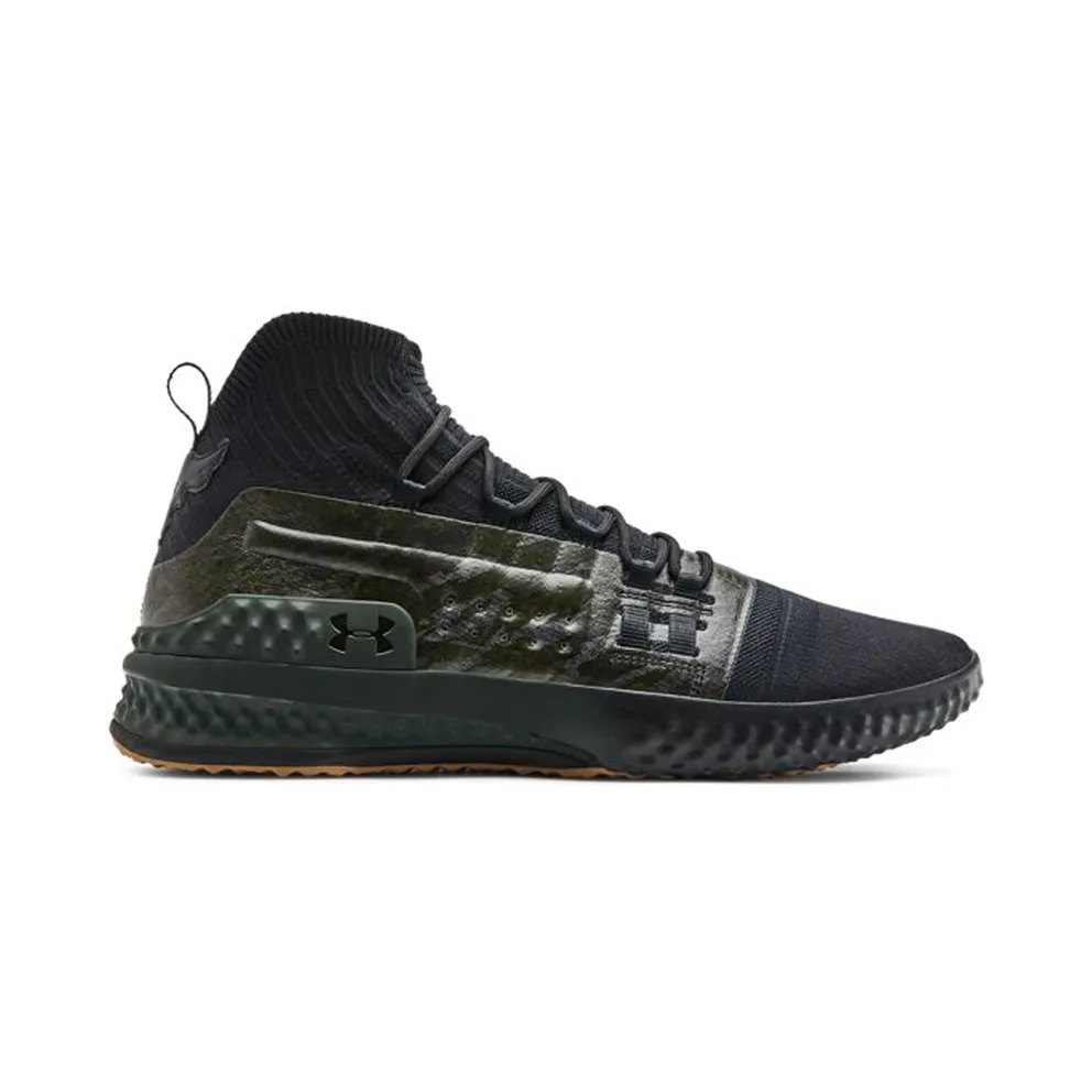 Under Armour Project Rock 1 Black Green Black/Green (3020788-002)