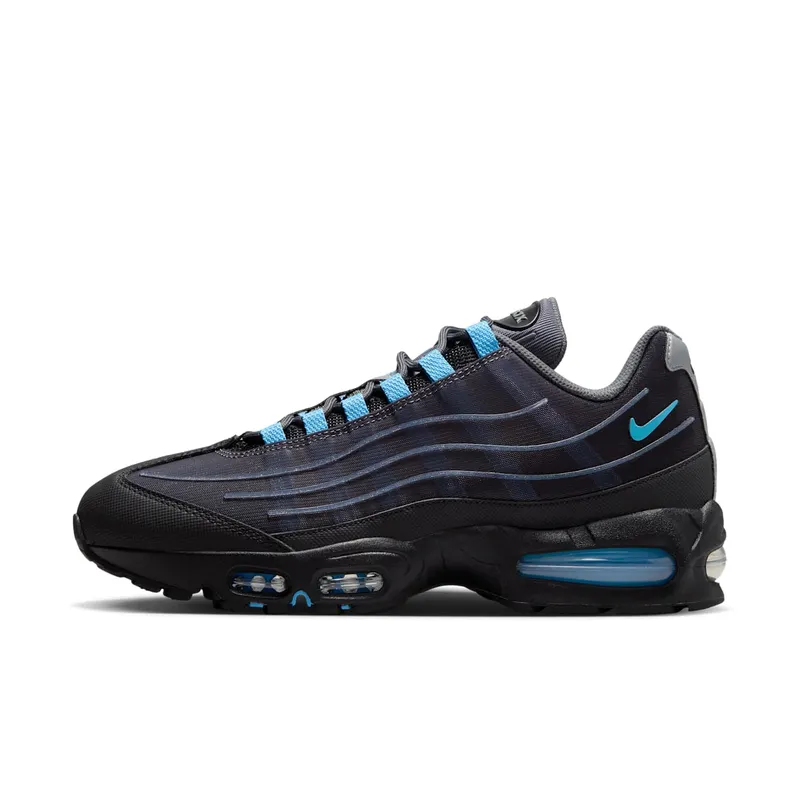 Nike Air Max 95 Big Bubble Tech “Black / University Blue” (IH7853-002)