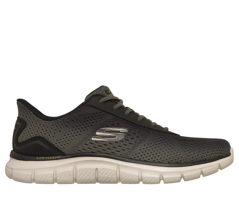 Skechers Slip-ins: Track – Revno Sneaker Olijf/Black
