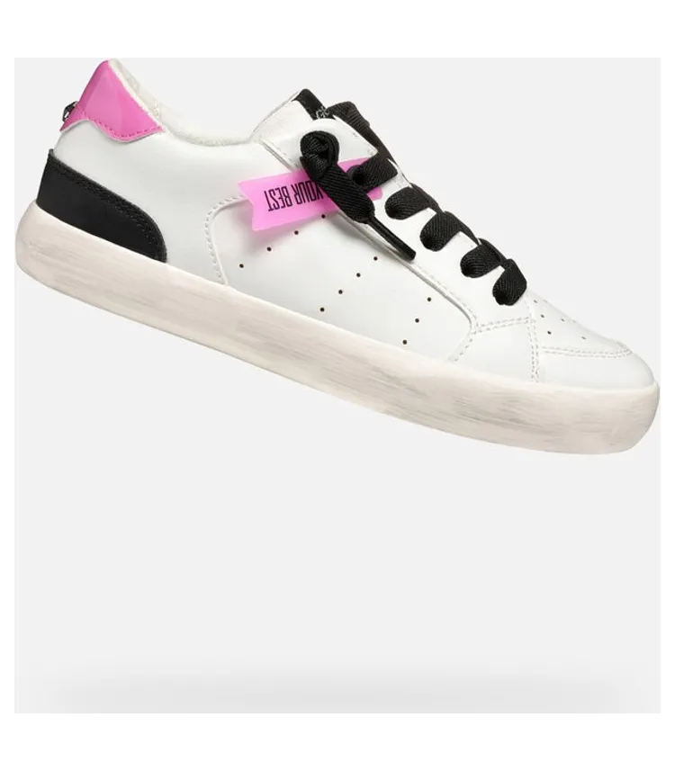 Geox sneaker Wit/Fuchsia (J554NA000BCC0563)