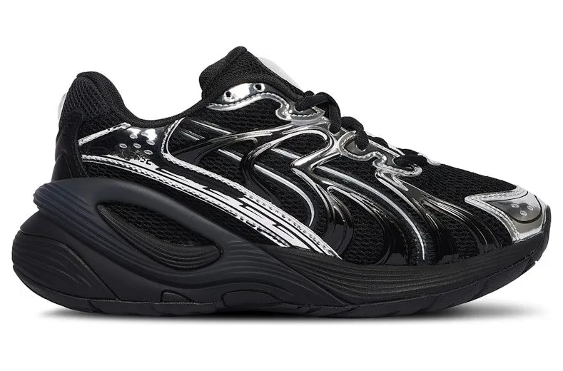 Puma Inverse Rev Black Dark Grey Silver (403577-01)