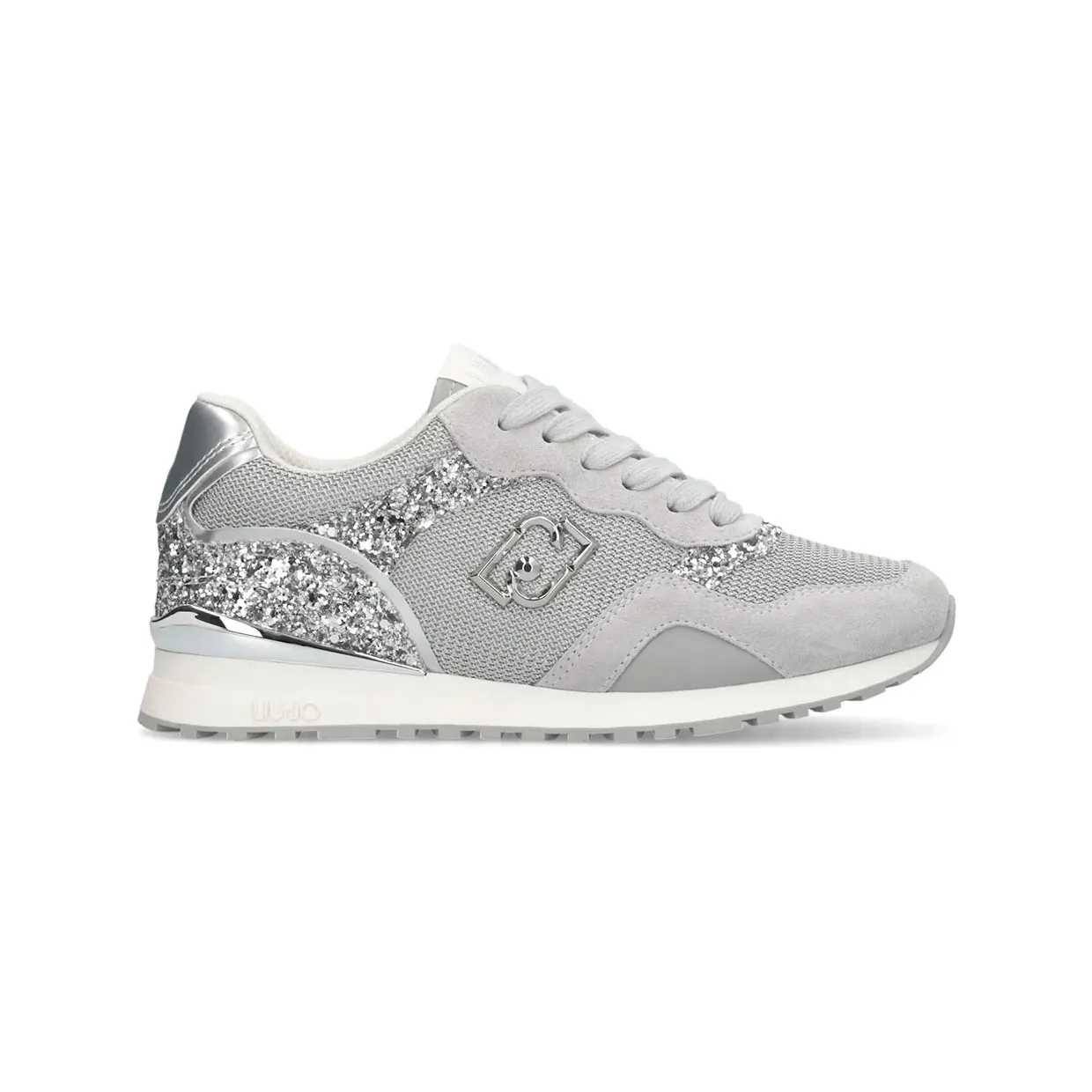 Liu Jo Glitter/Mesh/Cow Sue Loft/Silver (BF5015TX493S3024)