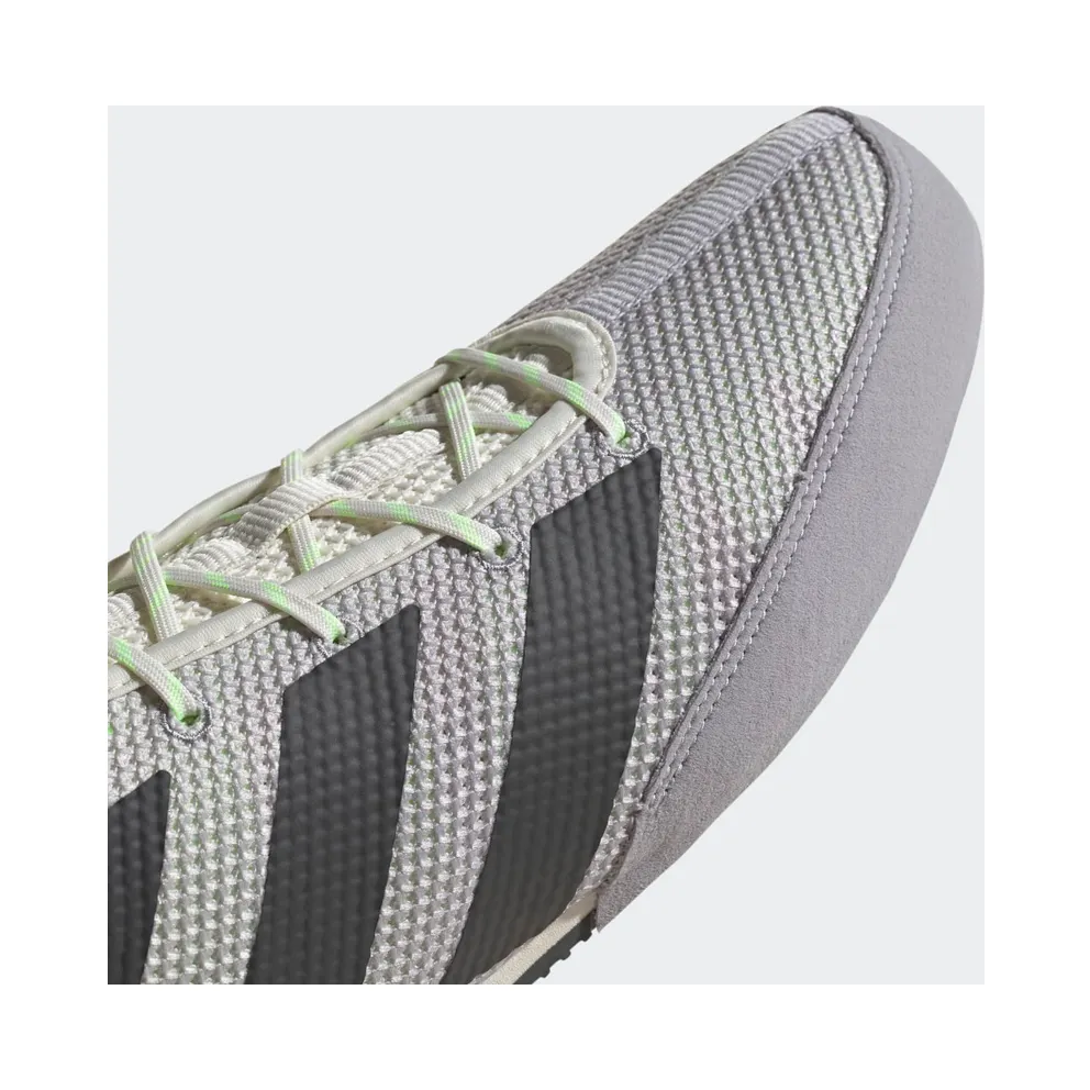 adidas Box Hog 3 Chalk White / Grey Six / Signal Green (FV6584)