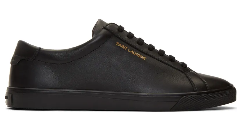 Saint Laurent Black Andy Sneakers (588224 0M500)