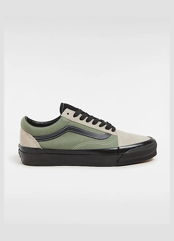 Vans Old Skool – “Aluminum Grey Olive Green” (VN000CQDCL3)