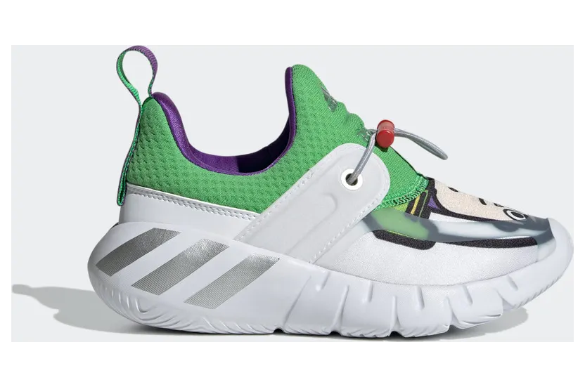 adidas adidas x Disney Pixar Buzz Lightyear Rapidazen Slip-On Cloud White / Semi Solar Lime / Active Purple (GZ0633)