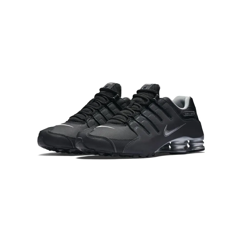 Nike Shox NZ Black Silver Black/Reflect Silver-Anthracite (501524-024)
