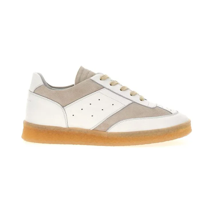 Maison Margiela MM6 White Beige Suede (S59WS0212P0673T1003)