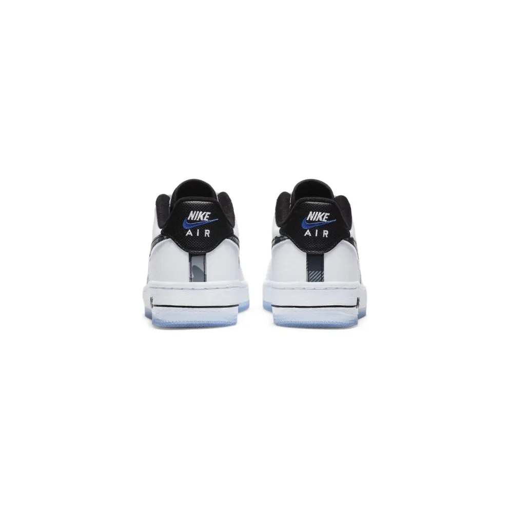 Nike Air Force 1 Low Remix White (GS) White/Black-Pure Platinum-Metallic Silver (DB2016-100)