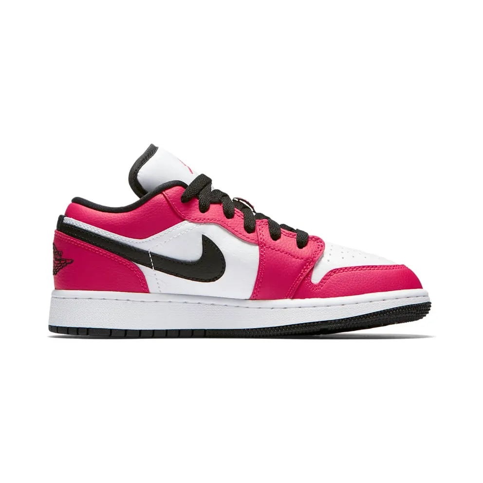 Jordan 1 Low Rush Pink (GS) Rush Pink/White-Black (554723-600)