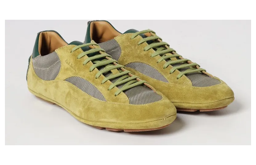 Paul Smith Suede and Mesh Sneakers Lime (M1SMRI05USUE32)