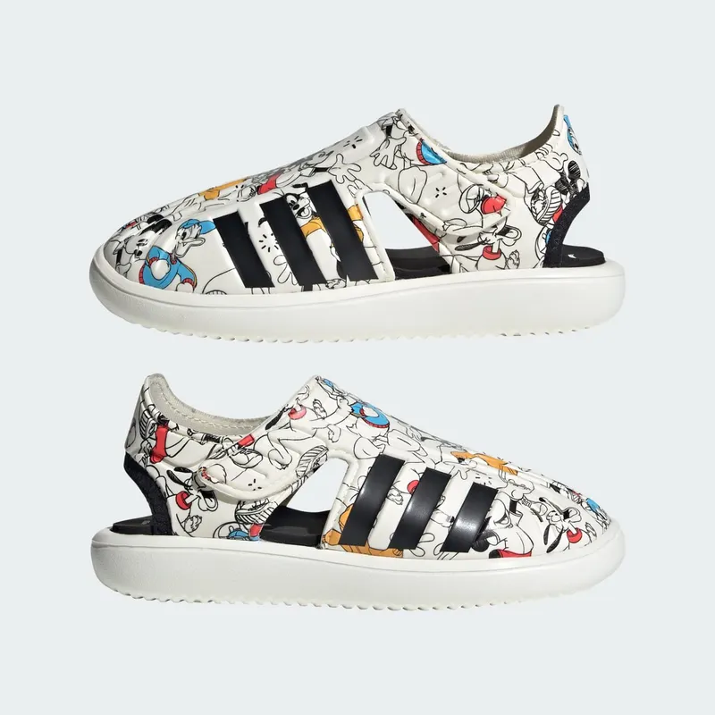 adidas Water Sandals Disney Off White Core Black Cloud White (IF0927)