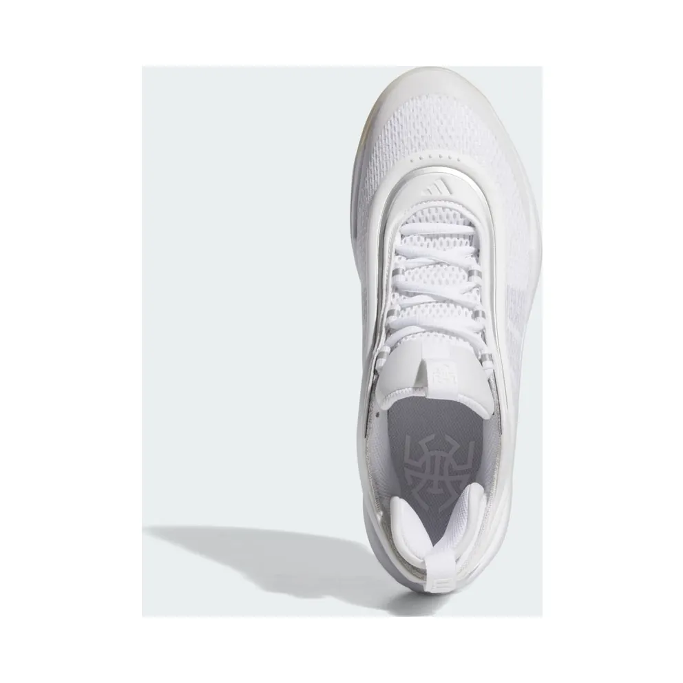 adidas D.O.N Issue #6 Triple White Cloud White Silver Metallic (IG9088)