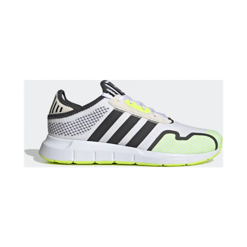 adidas Swift Run X Schuh Cloud White / Carbon / Solar Yellow (GZ9045)