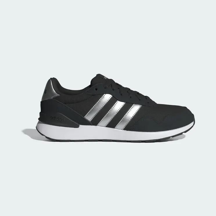 adidas Run 60s 4.0 “Core Black / Silver Metallic / Cloud White” (JR6626)