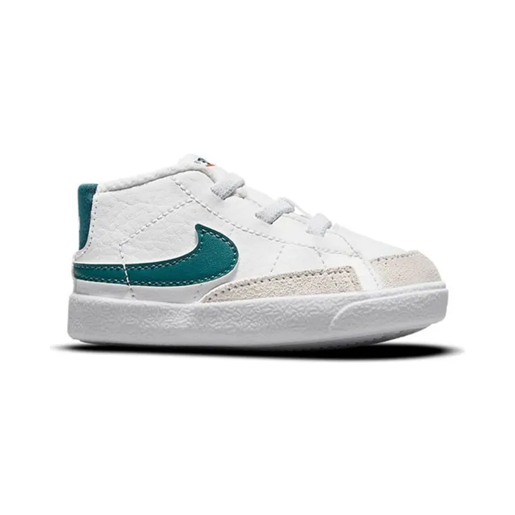 Nike Blazer Mid “White / Team Orange / Dark Teal Green” (DA5536-112)