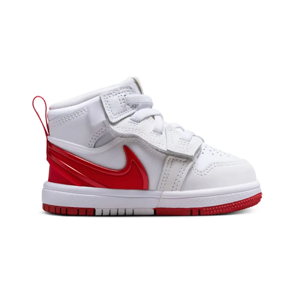 Jordan 1 Mid RM EasyOn White Black University Red (FQ1283-106)