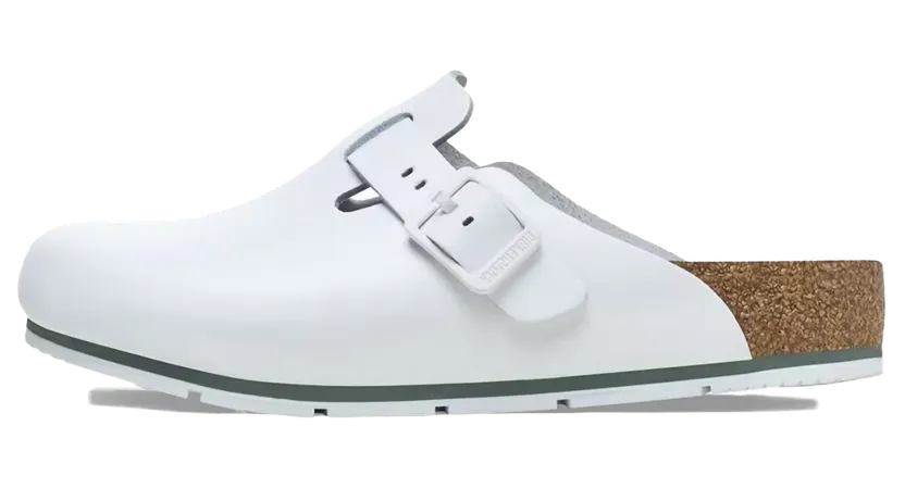 Birkenstock Boston Pro Natural Leather “White” (1025992)