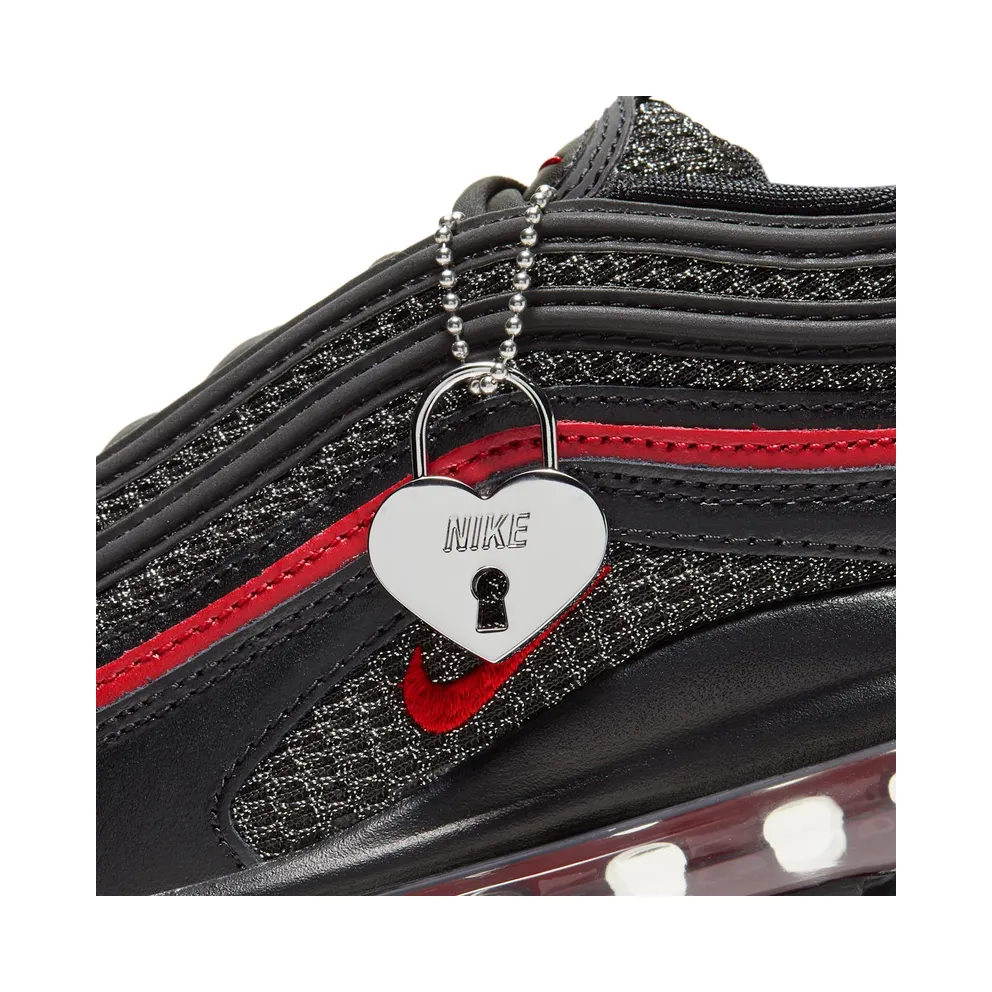 Nike Air Max 97 Valentines Day 2020 (W) Black/Metallic Silver-University Red (CU9990-001)