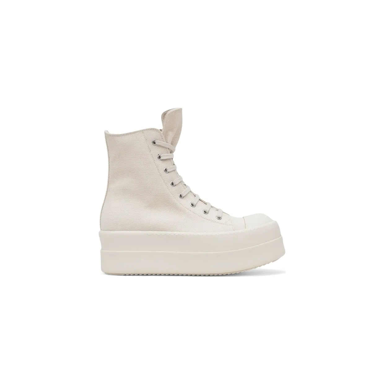Rick Owens DRKSHDW Mega Bumper Sneaks Milk (DU01F4831-DO-1111)