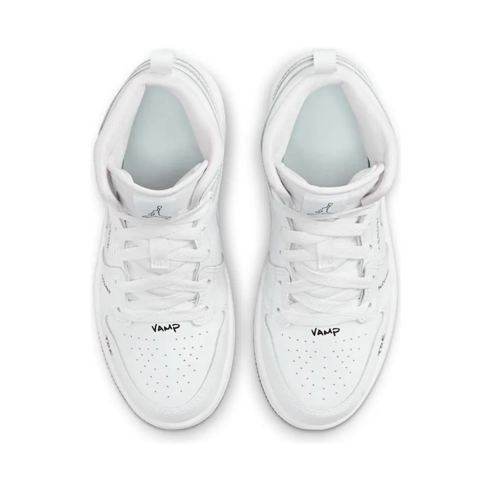 Jordan 1 Mid Schematic (PS) (DQ1866-100)