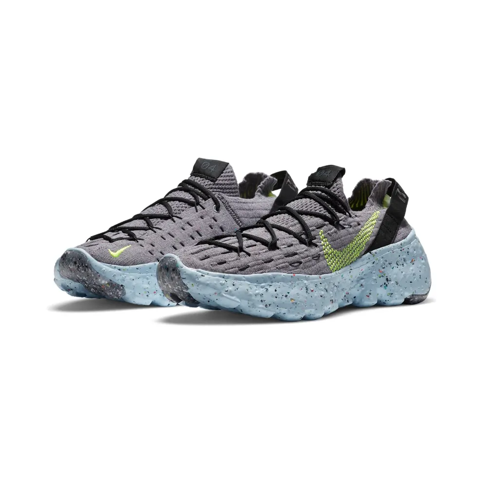 Nike Space Hippie 04 Grey Volt Wolf Grey/Volt-Black-Dark Smoke Grey (CZ6398-001)
