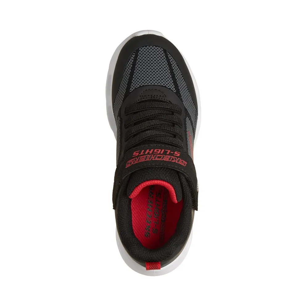 Skechers S-Lights: Glide-Step Lights Black (400240CBLK)