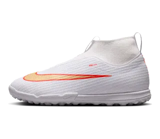 Nike Jr. Mercurial Superfly 11 Academy ‘ Multi-Ground High-Top “White/Bright Crimson/Blur” (IO1497-100)