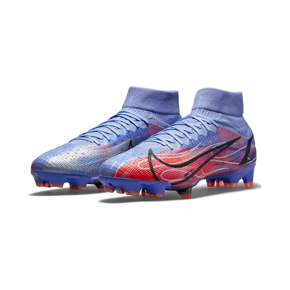 Nike Mercurial Superfly 8 FG Kylian Mbappe Flames (Purple Sole) (DJ3977-506)