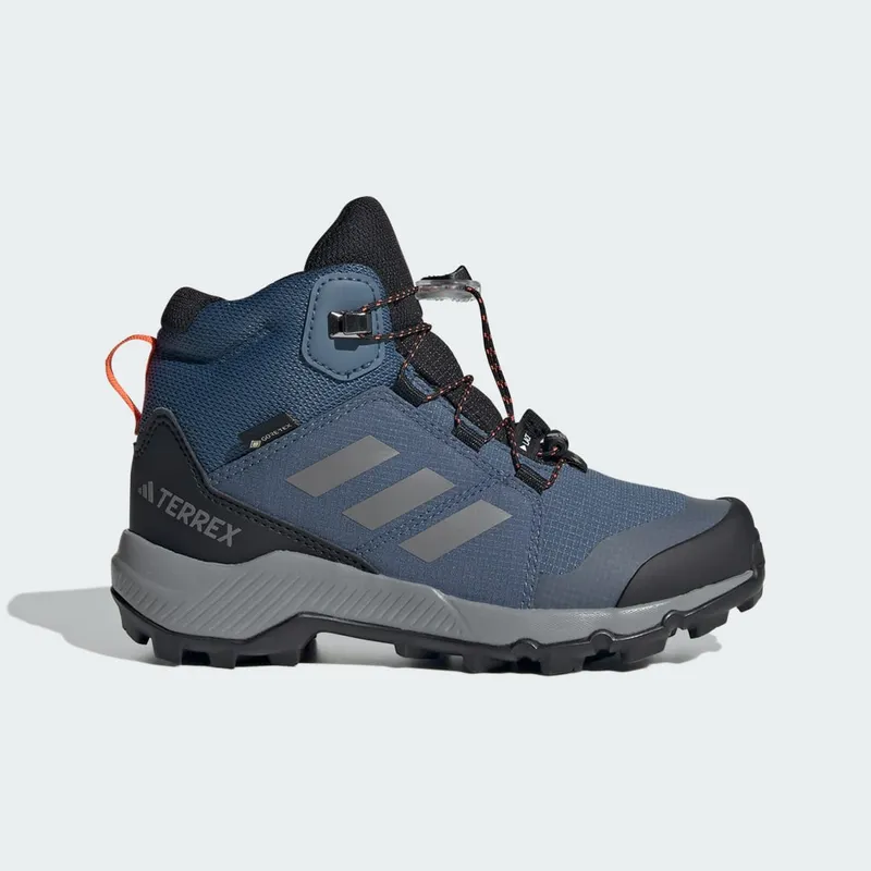 Adidas Terrex Mid GORE-TEX Hiking Wonder Steel / Grey Three / Semi Impact Orange (JI1355)