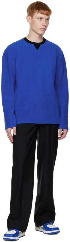 CALVINLUO Blue Square Toe (CLFM22127)