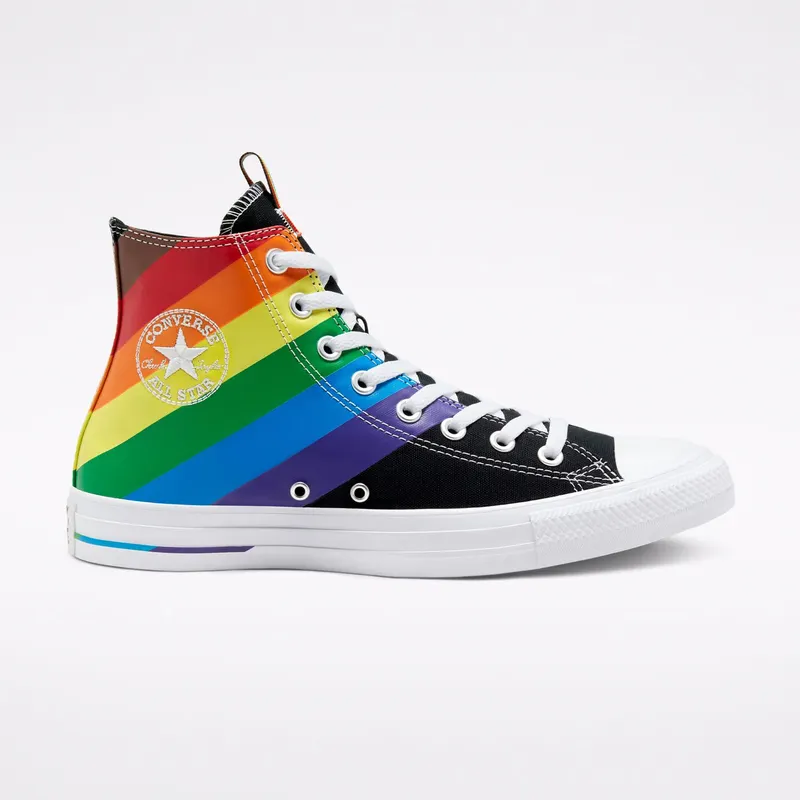 Converse Chuck Taylor All-Star Hi Pride Black (2020) Black/University Red (167759C)