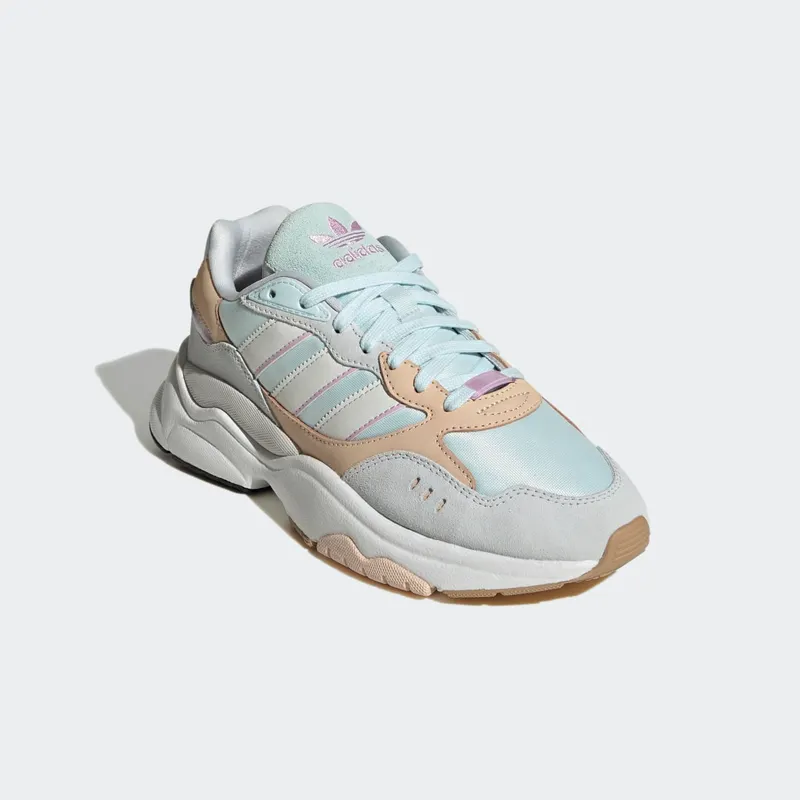 Adidas Retropy F90 Almost Blue / Crystal White / Bliss Orange (HP8044)