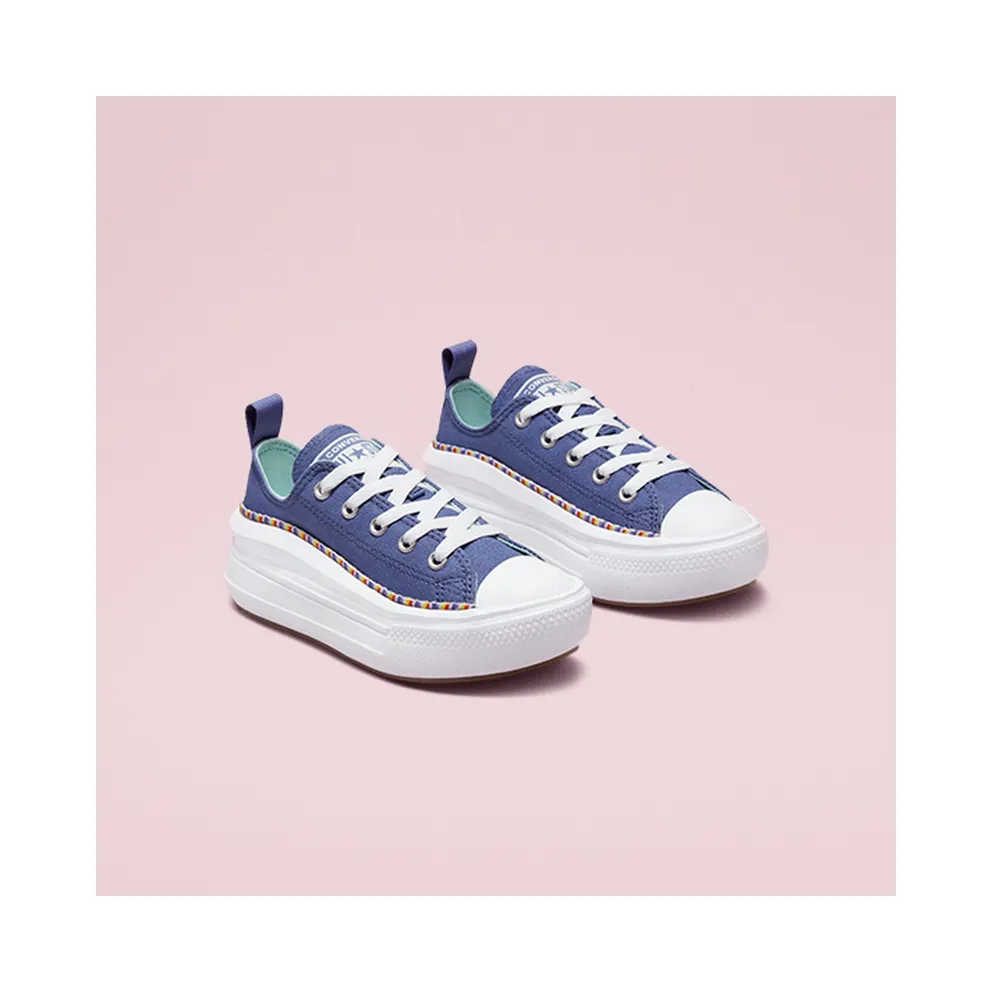 Converse Chuck Taylor All Star Move Platform Friendship Bracelet Washed Indigo/light Dew/White (372784C)