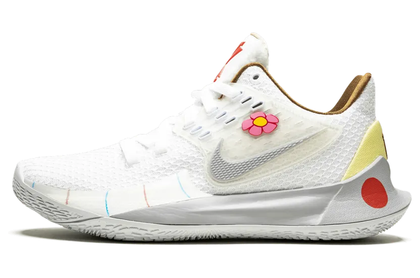 Nike SpongeBob SquarePants x Kyrie Low 2 ‘Sandy Cheeks’ White/Wolf Grey (CJ6953-100)