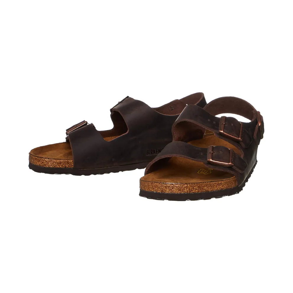 Birkenstock Milano BS Oiled Leather Habana (034871)