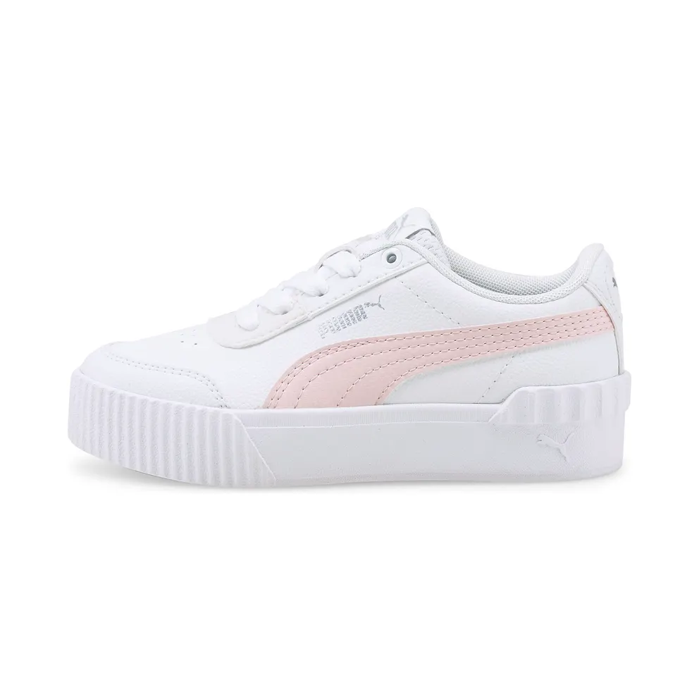Puma Carina Lift Kids White/Pink (374226-08)