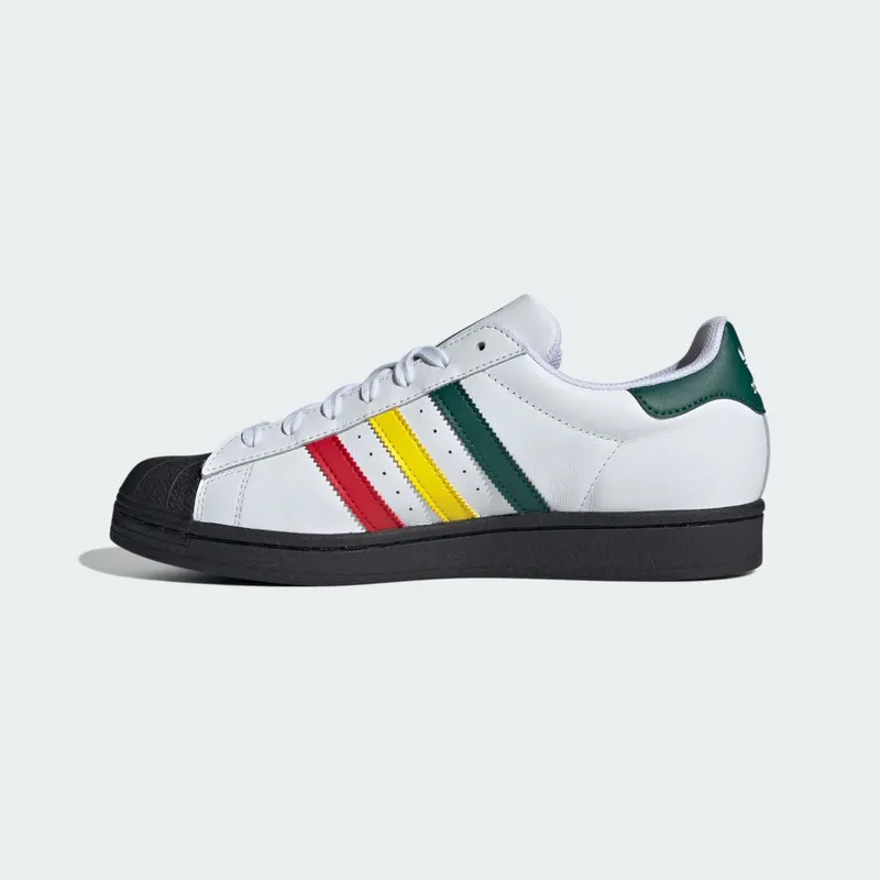 adidas Superstar Cloud White / Yellow / Collegiate Green (IH3120)