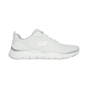 Skechers Flex Appeal 5.0 – Uptake Wit/Zilver