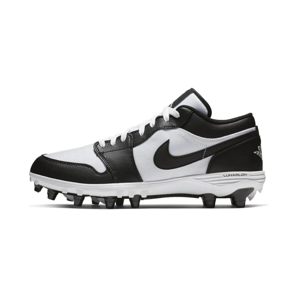 Jordan 1 TD Low White Black White/Black-Black (AV5292-100)