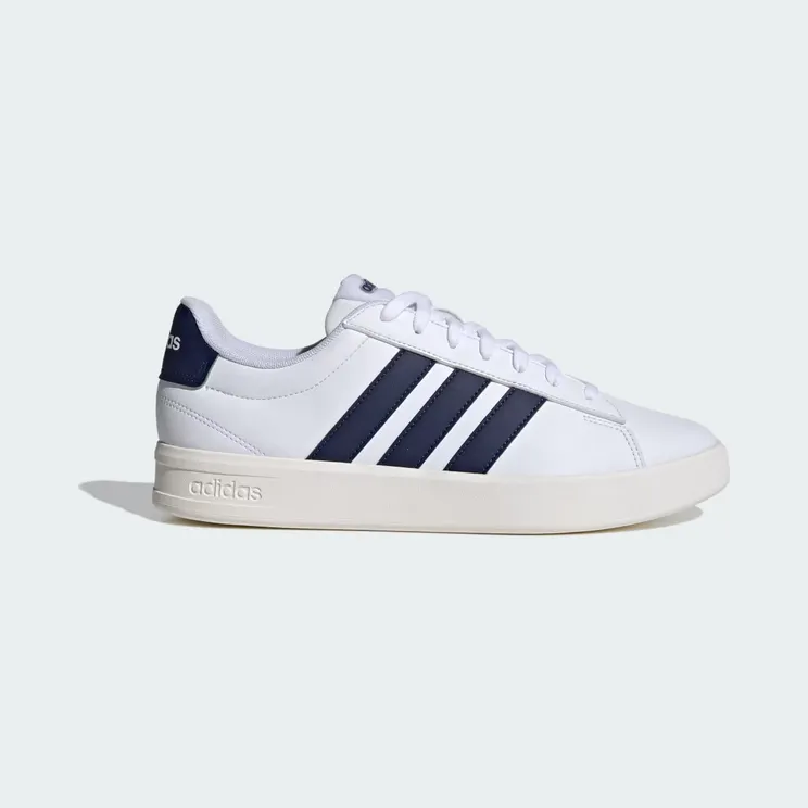 adidas Grand Court 3.0 “Cloud White / Dark Blue / Core White” (IH1478)
