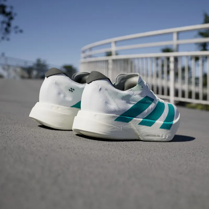 Adidas Adizero Adios Pro 4 Cloud White / Pure Teal / Carbon (JR1267)