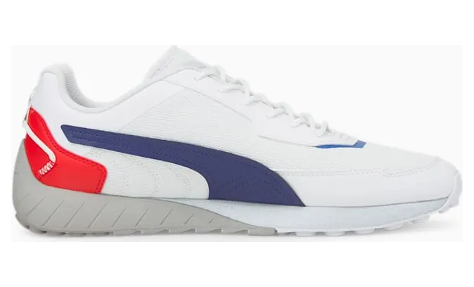 Puma BMW M Motorsport SPEEDFUSION Motorsportschoenen Wit/Blauw (307000-02)