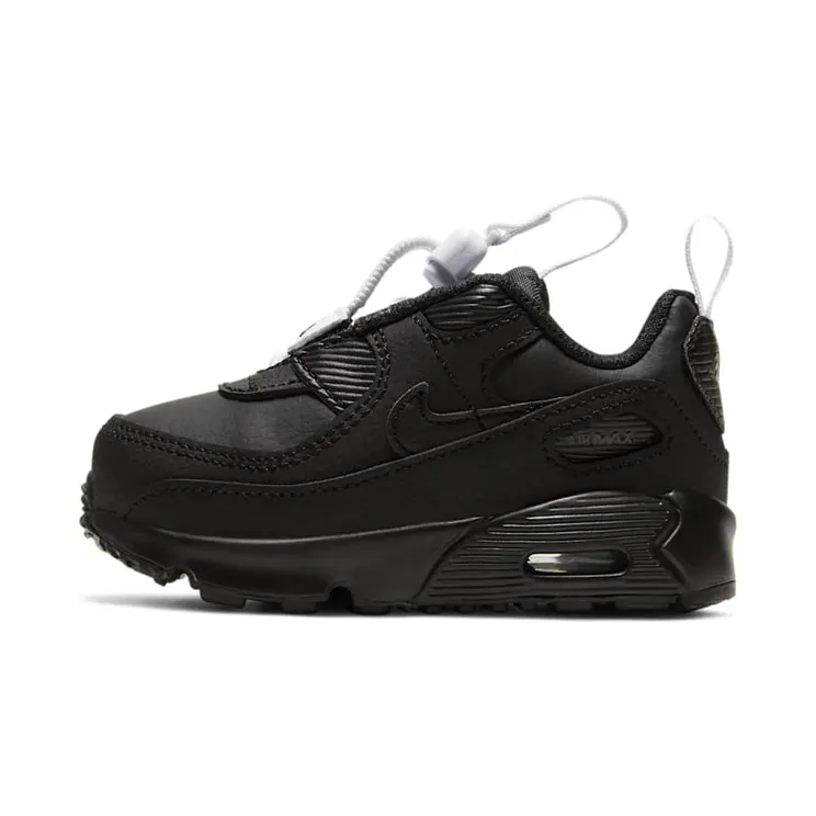 Nike Air Max 90 Toggle Triple Black (TD) “Black / White” (CV0065-001)