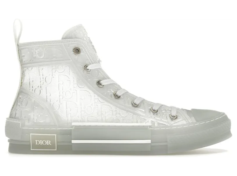Dior B23 High Top White Raised Oblique (3SH129ZOO_H060)